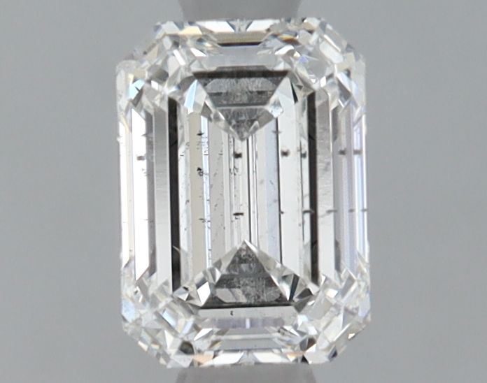 0.76 ct. emerald Lab Grown Diamond front image