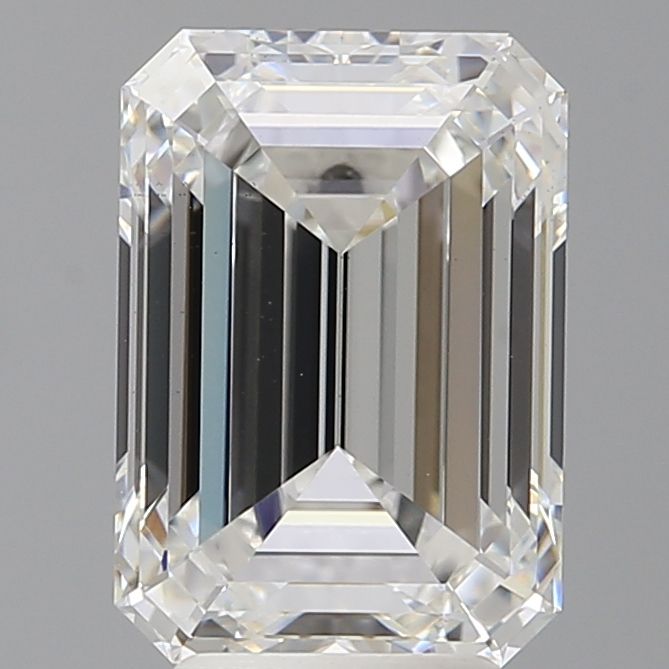 4.57 ct. emerald Lab Grown Diamond front image
