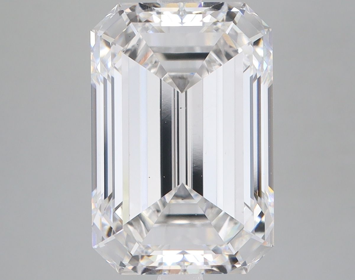 6.08 ct. emerald Lab Grown Diamond front image