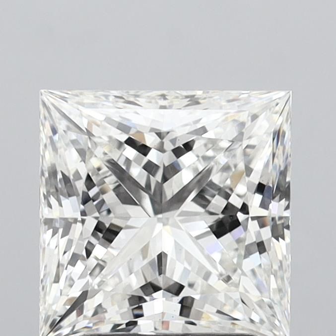 2.95 ct. princess Lab Grown Diamond front image