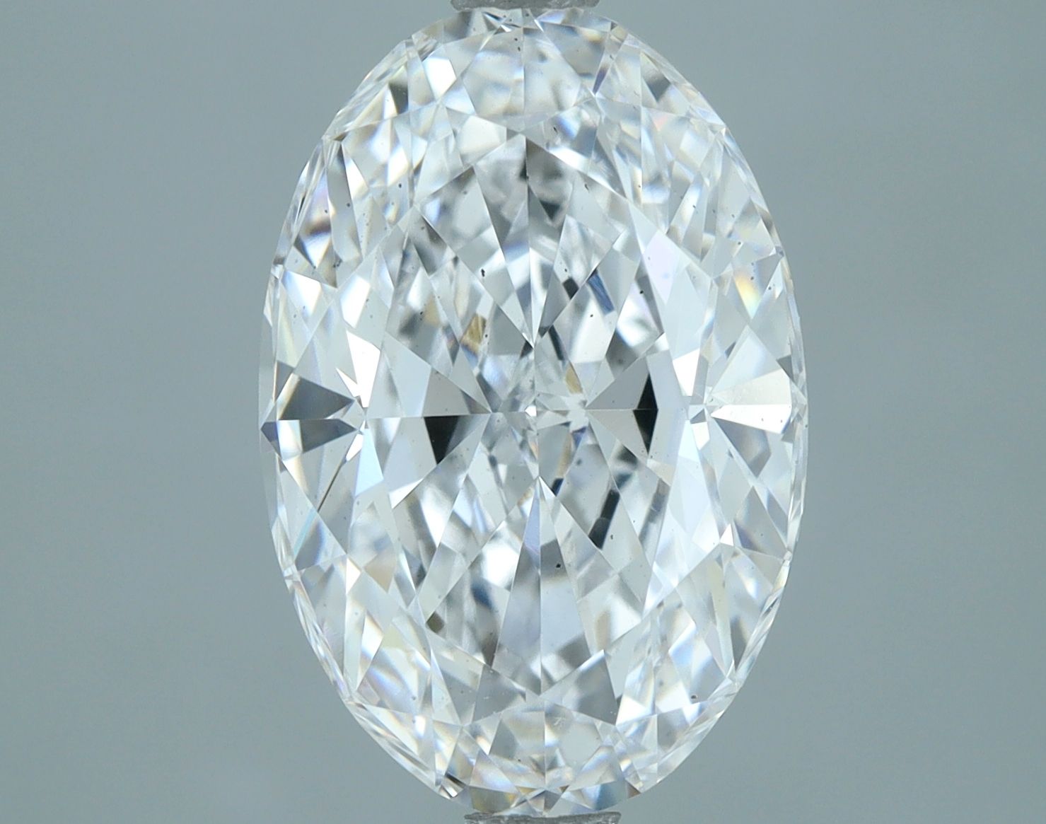 3.46 ct. oval Lab Grown Diamond front image
