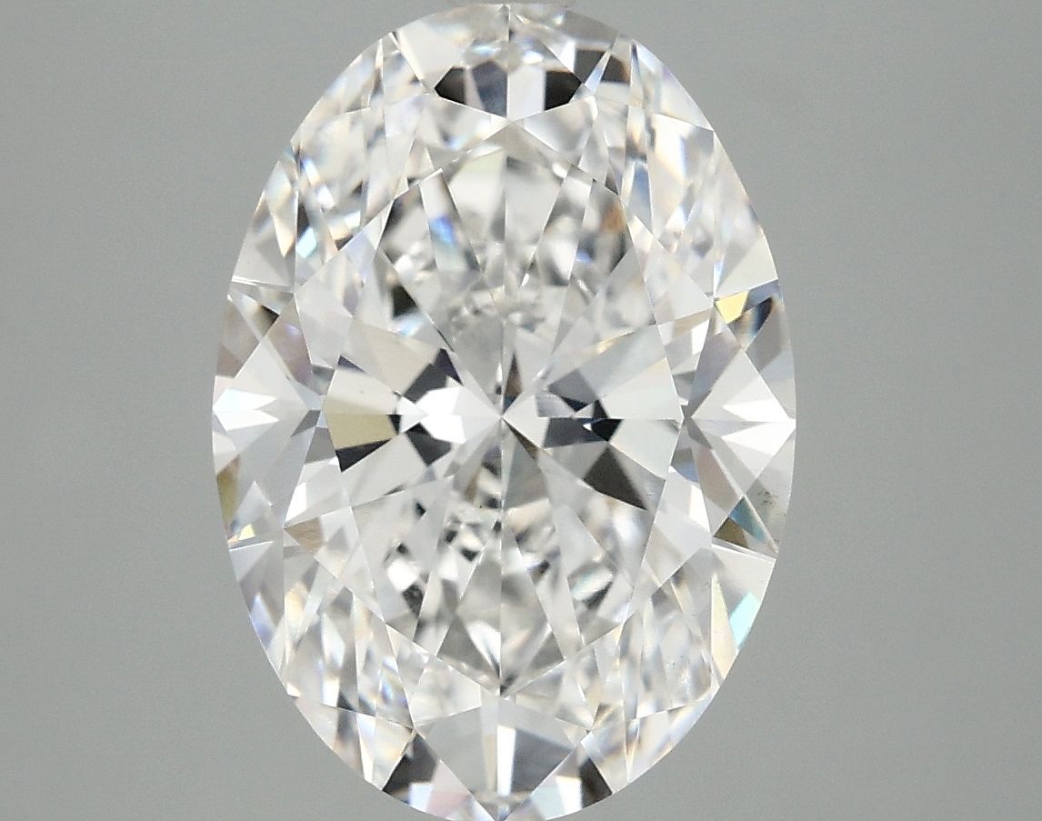 5.04 ct. oval Lab Grown Diamond front image