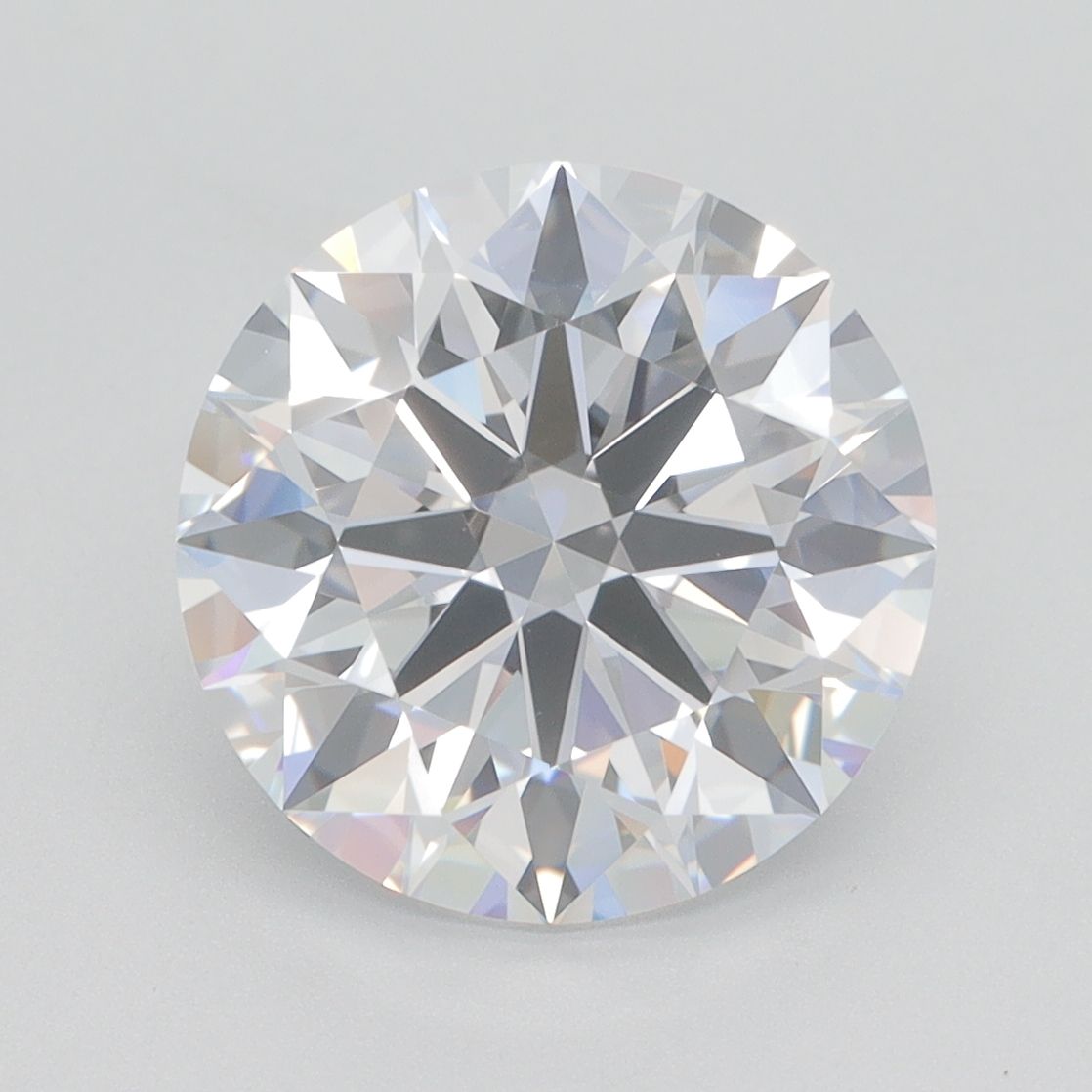4.12 ct. round Lab Grown Diamond front image
