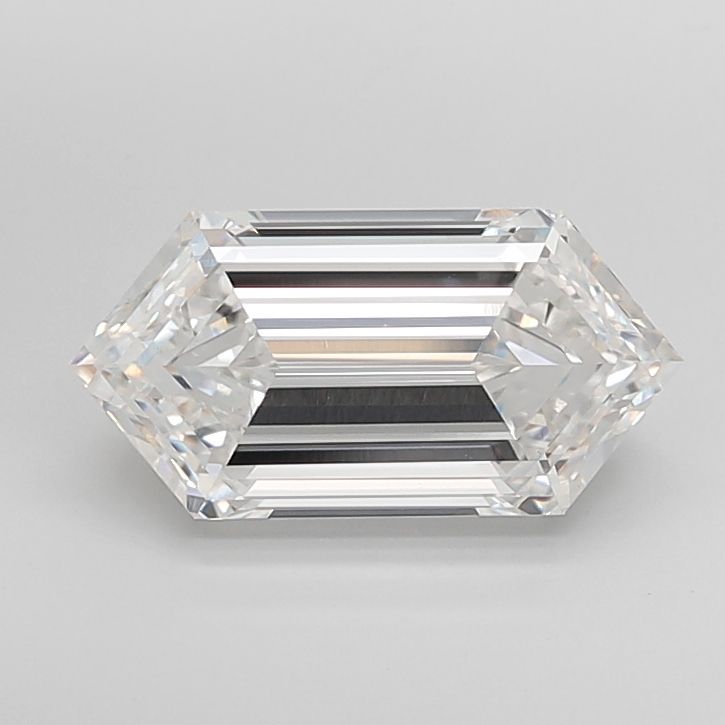 7.37 ct lab-grown Hexagonal Diamond