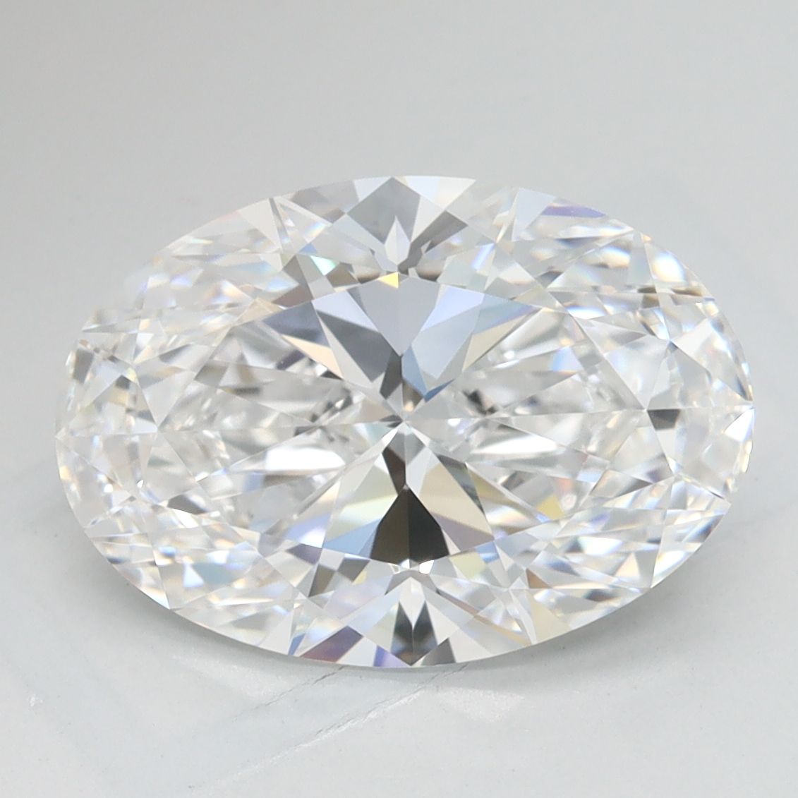 3.02 ct. oval Lab Grown Diamond front image