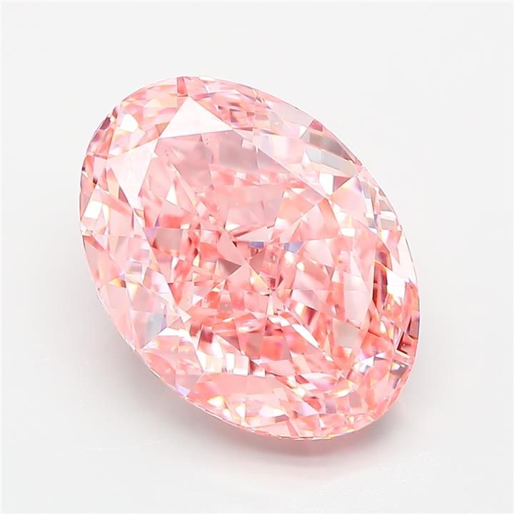 9.06 ct. oval Lab Grown Diamond front image