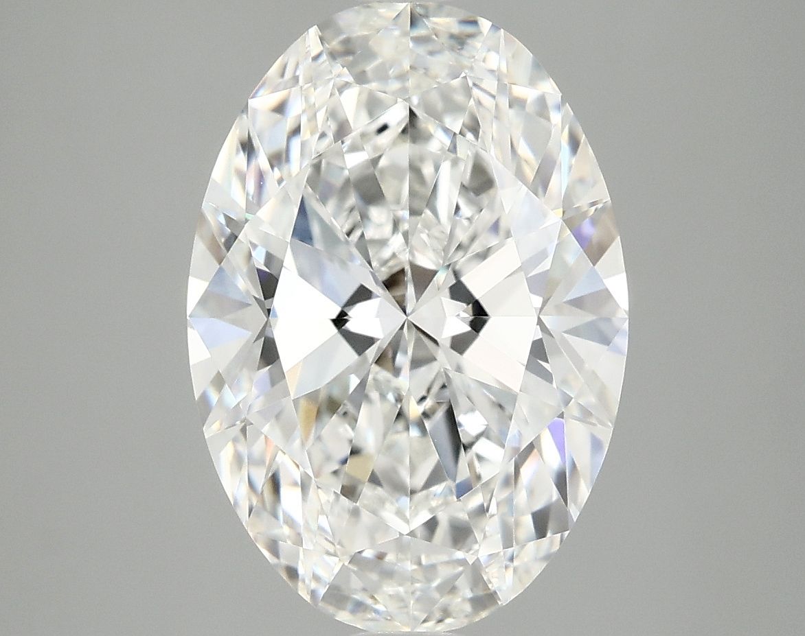 3.82 ct. oval Lab Grown Diamond front image