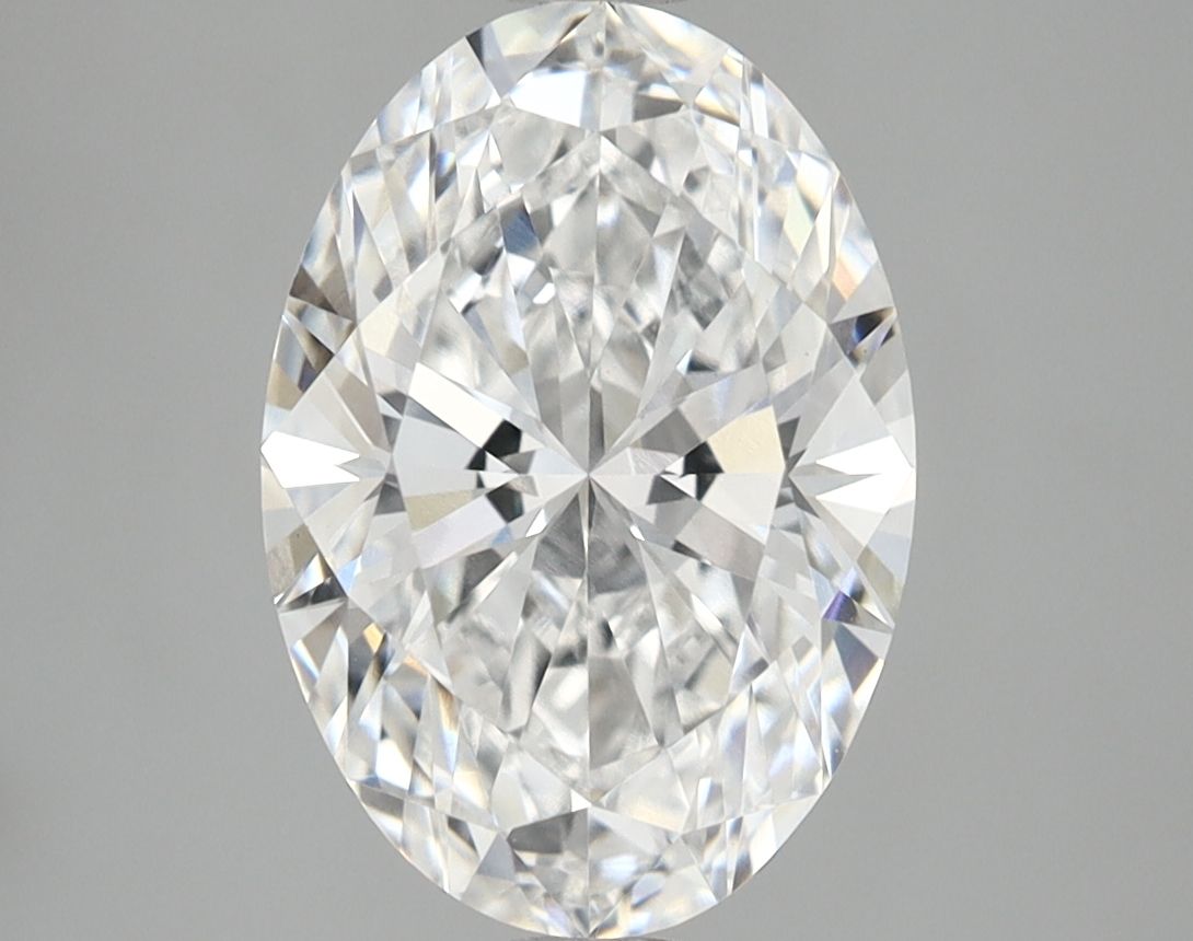 3.02 ct. oval Lab Grown Diamond front image