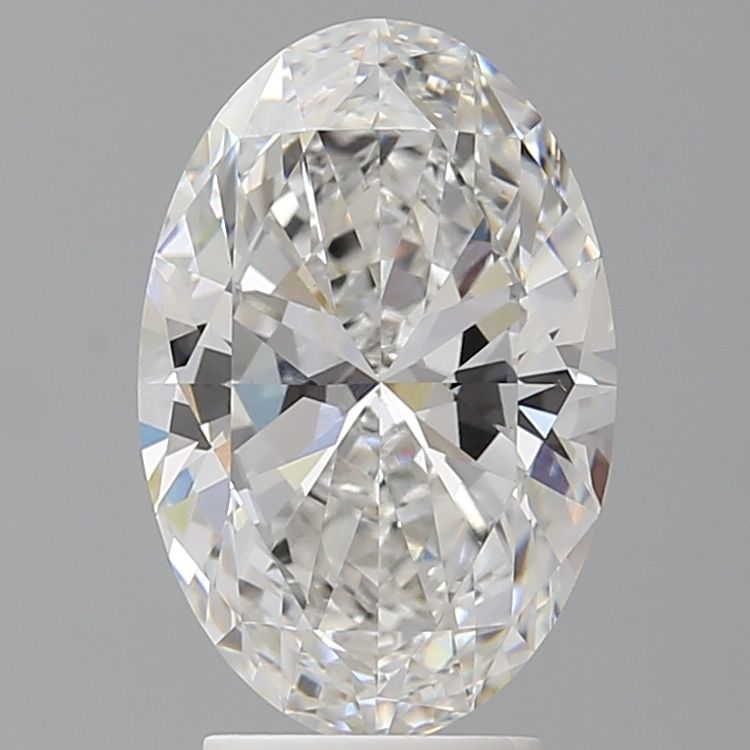 3.57 ct. oval Lab Grown Diamond front image