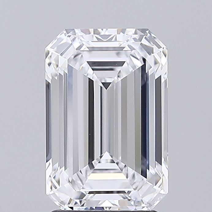2.38 ct. emerald Lab Grown Diamond front image