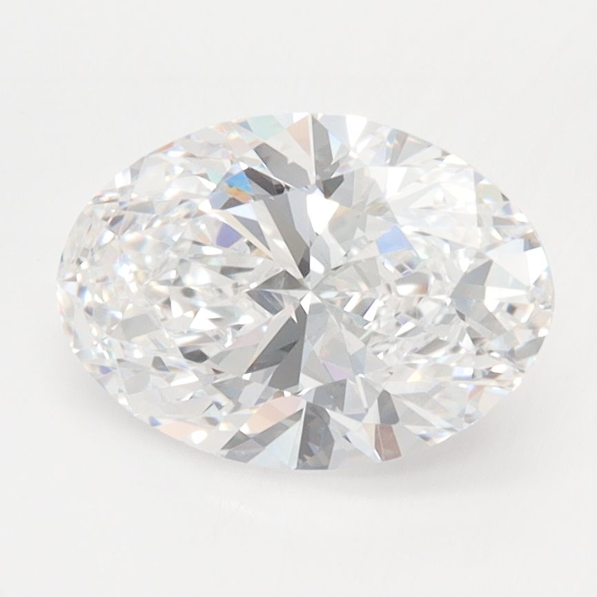 2.01 ct. oval Lab Grown Diamond front image