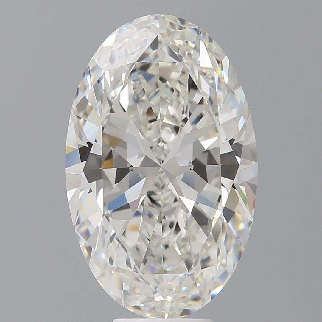 9.55 ct. oval Lab Grown Diamond front image