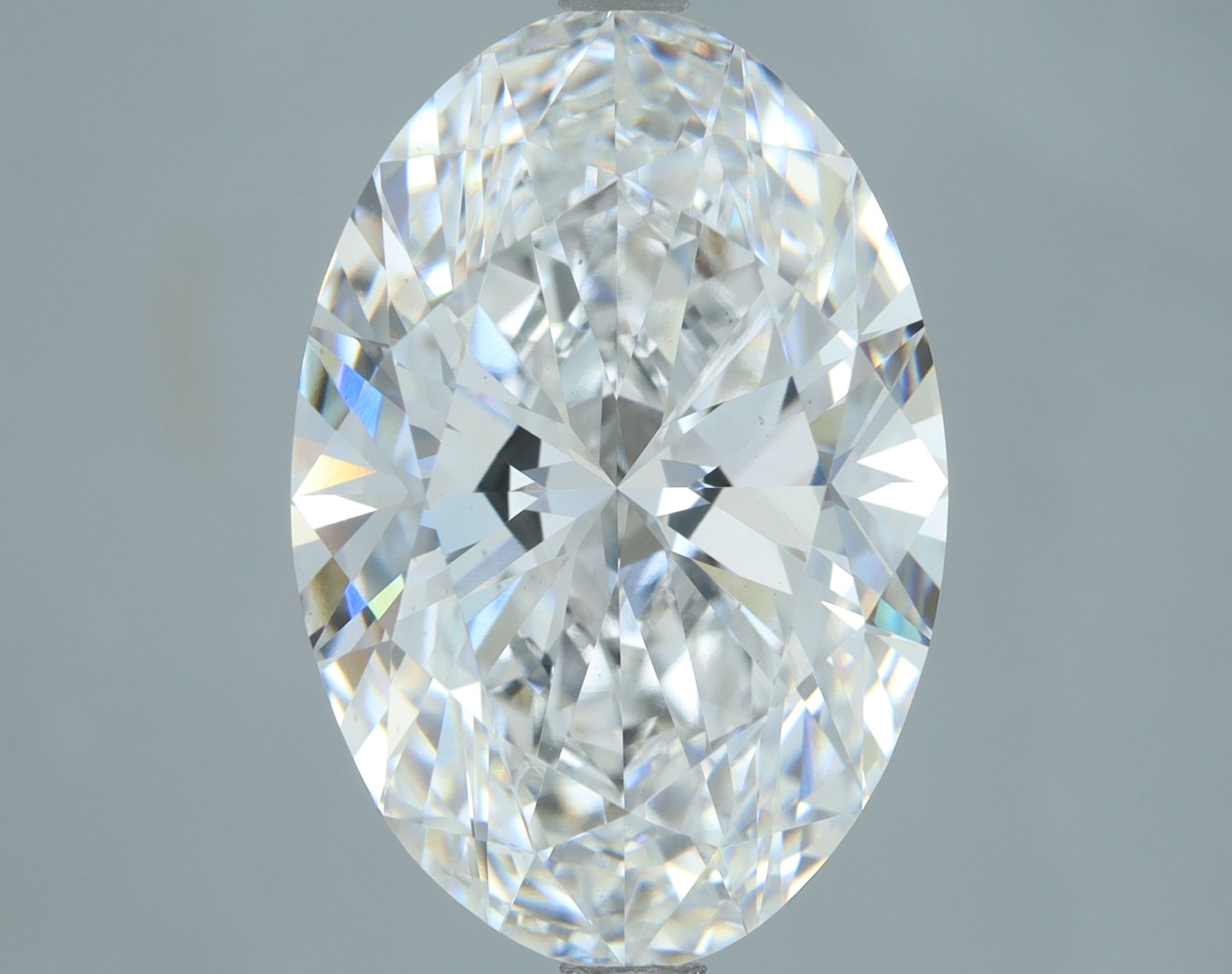 6.16 ct. oval Lab Grown Diamond front image