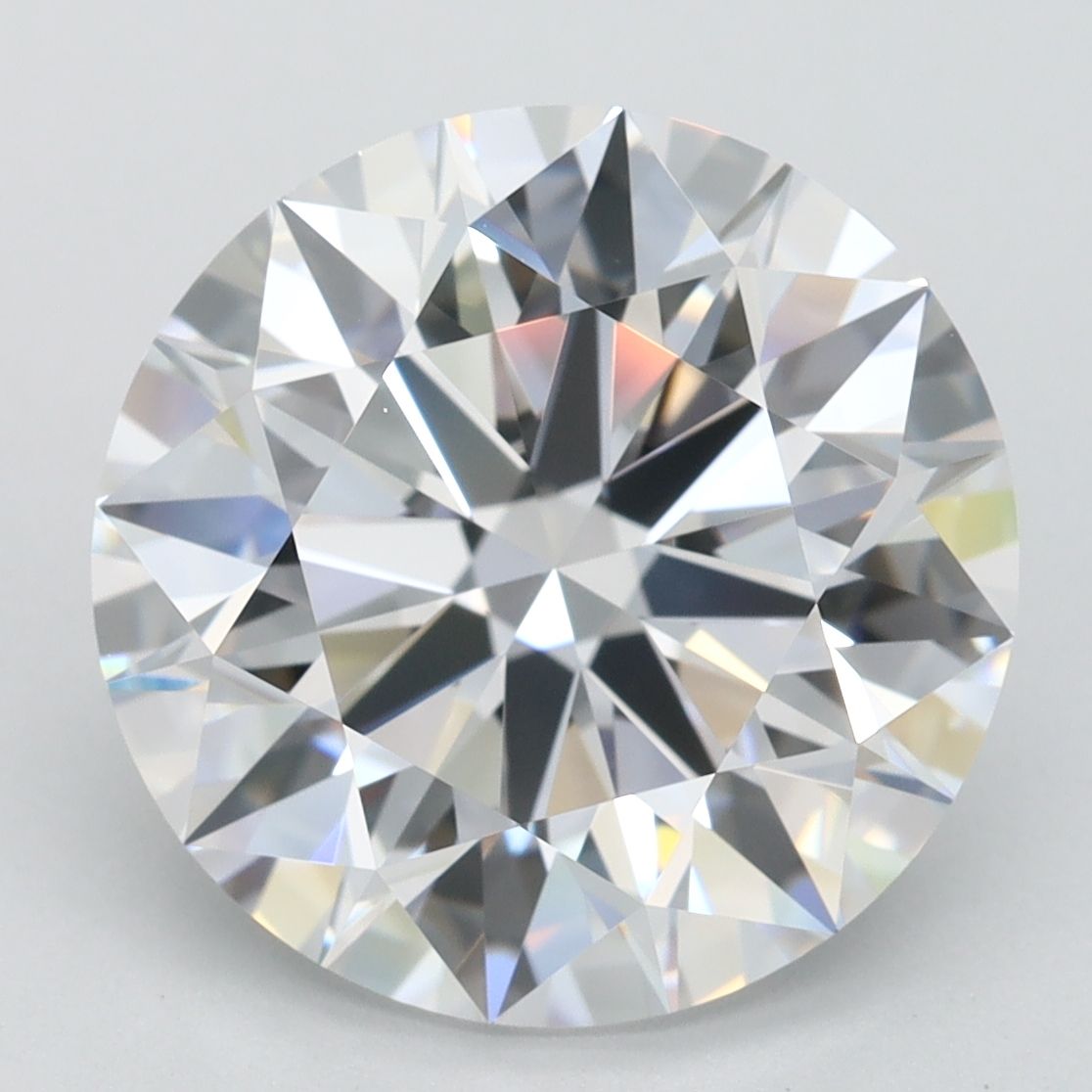 5.11 ct. round Lab Grown Diamond front image
