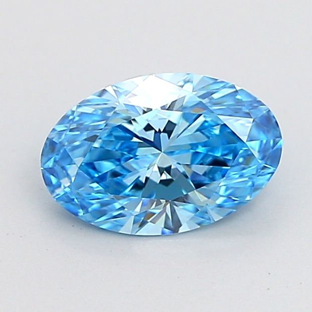 1.05 CT Fancy Vivid Blue OVAL