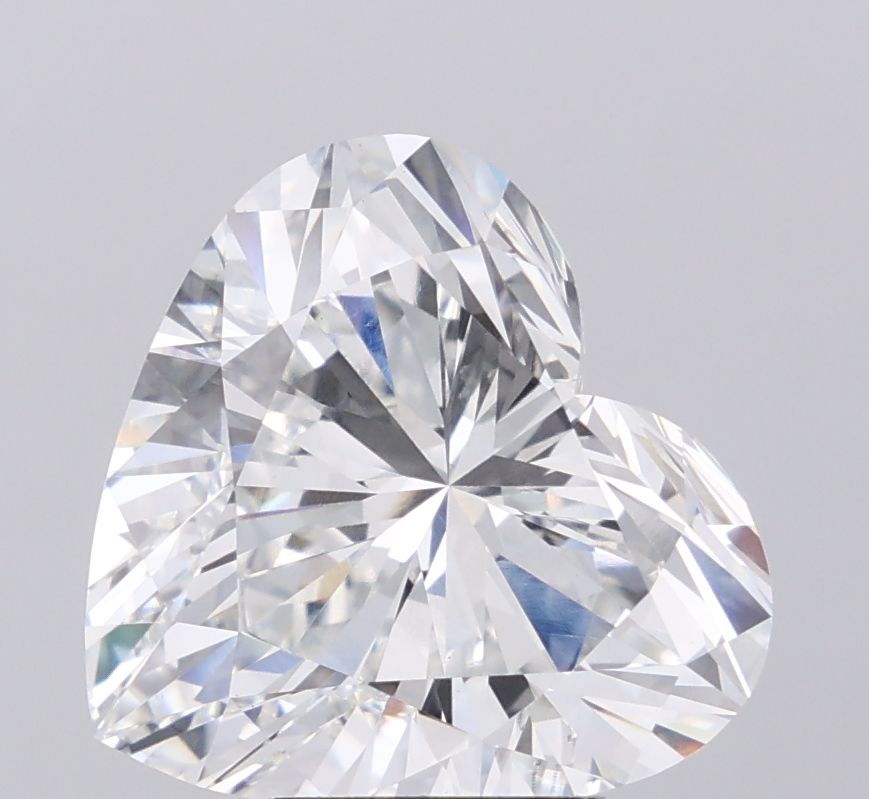 7.55 ct. heart Lab Grown Diamond front image