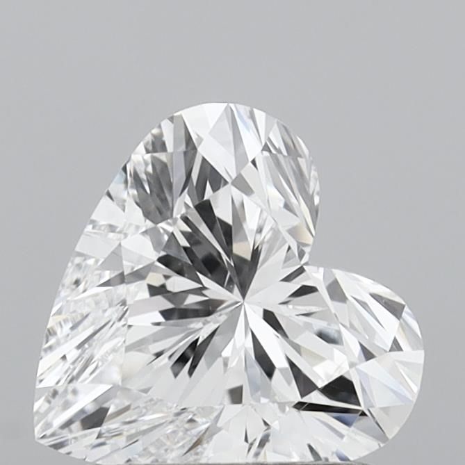 1 ct lab-grown Heart Diamond