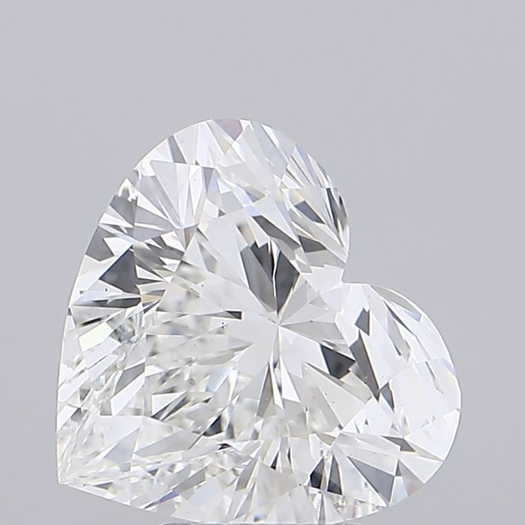 5.07 ct. heart Lab Grown Diamond front image