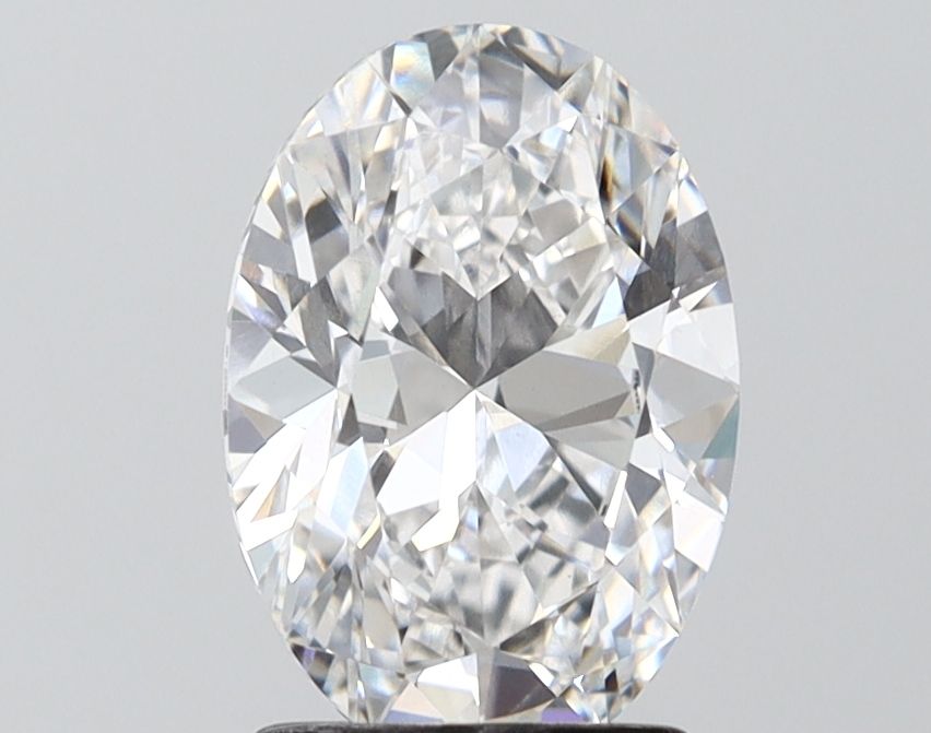 2.09 ct. oval Lab Grown Diamond front image