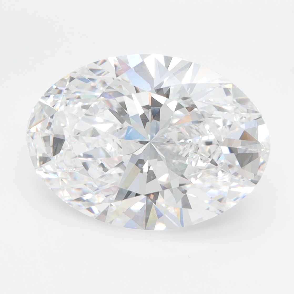 4.28 ct. oval Lab Grown Diamond front image