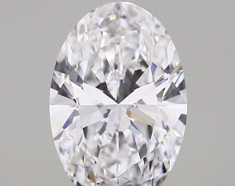 1.62 ct. oval Lab Grown Diamond front image