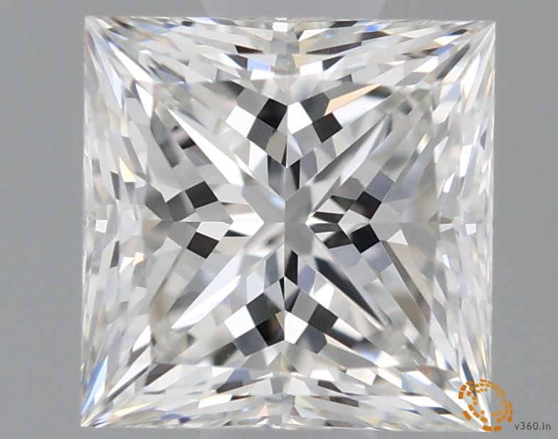 0.72 ct Princess diamond