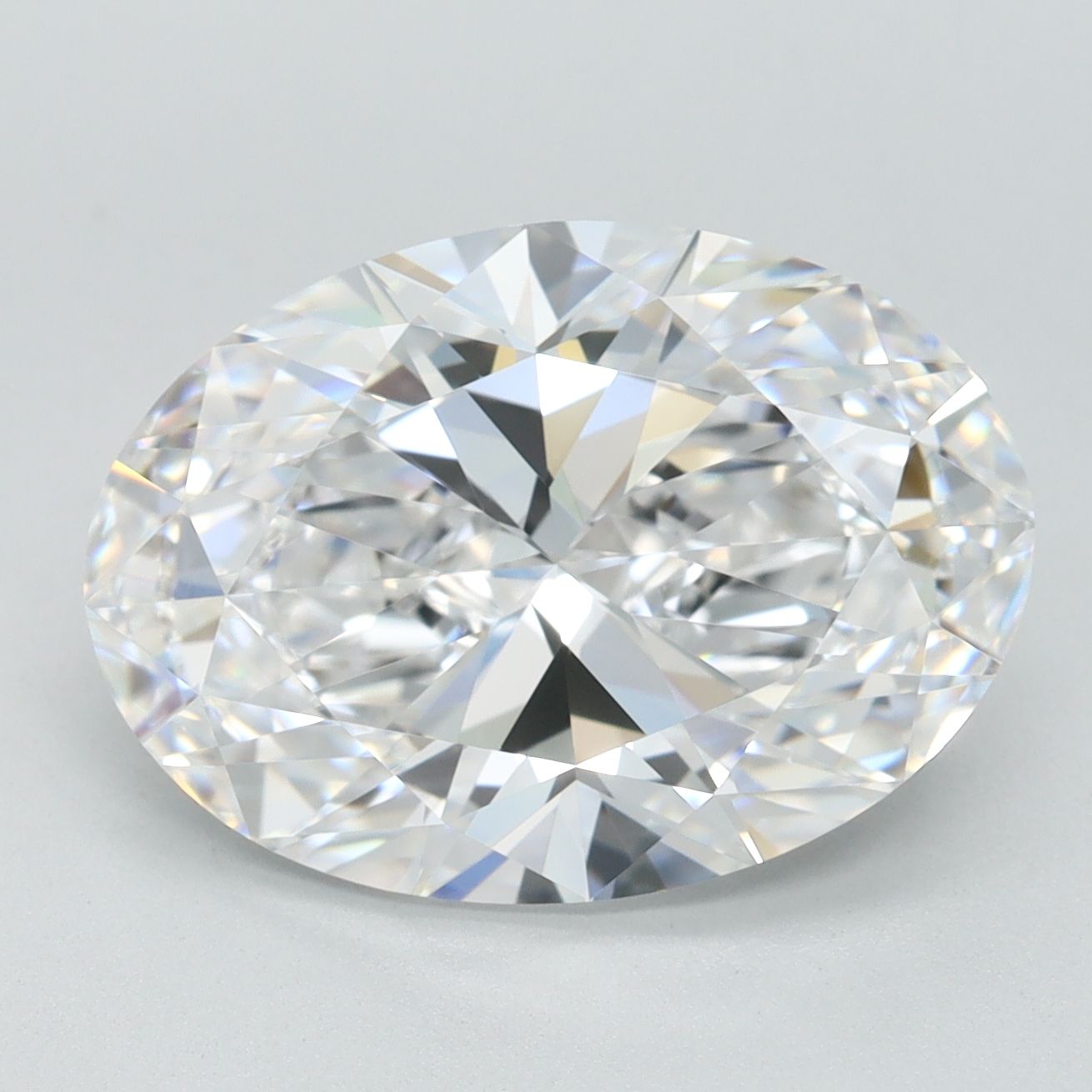 4.85 ct. oval Lab Grown Diamond front image