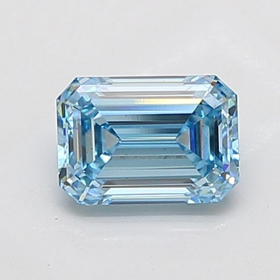1.82 CT Fancy Vivid Blue EMERALD