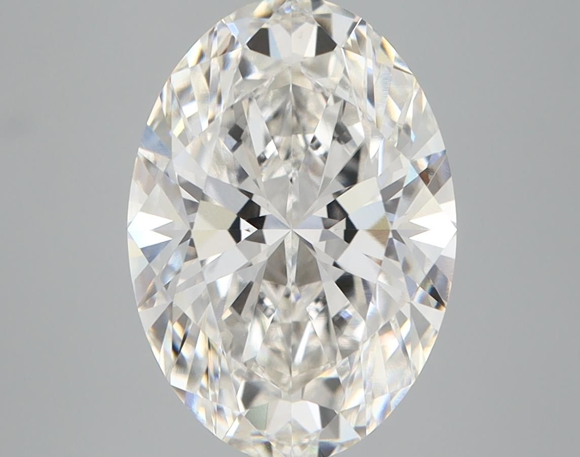 4.09 ct. oval Lab Grown Diamond front image