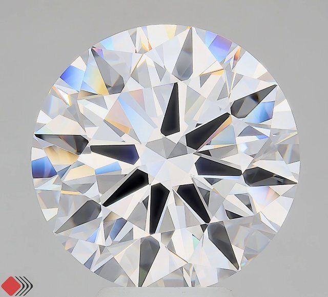 7.12 ct. round Lab Grown Diamond front image