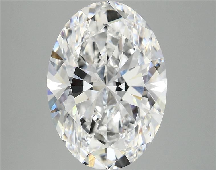 3.58 ct. oval Lab Grown Diamond front image
