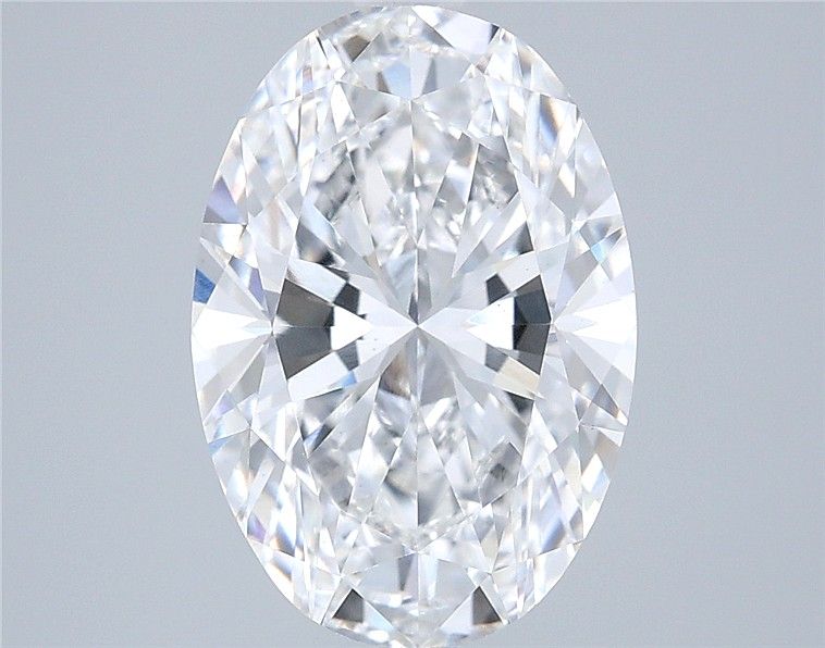 3.72 ct. oval Lab Grown Diamond front image