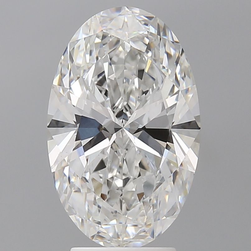 4.02 ct. oval Lab Grown Diamond front image