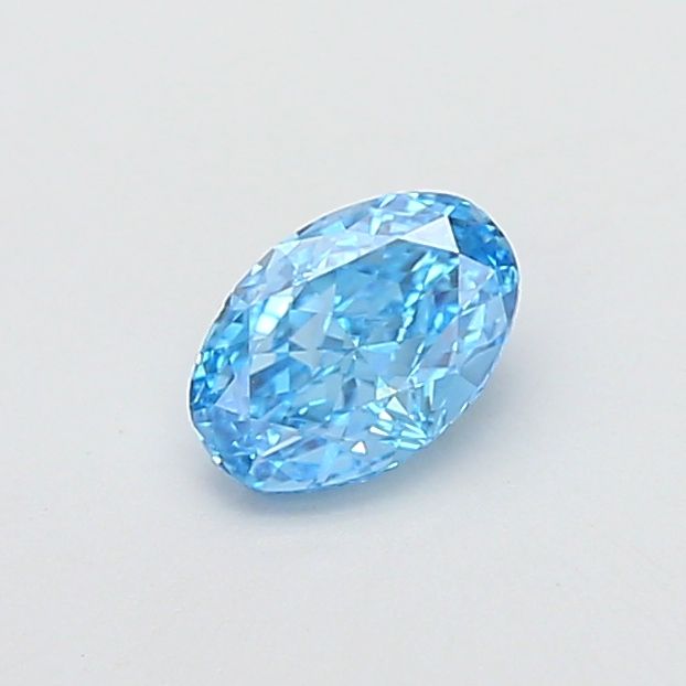 1.05 CT Fancy Vivid Blue OVAL