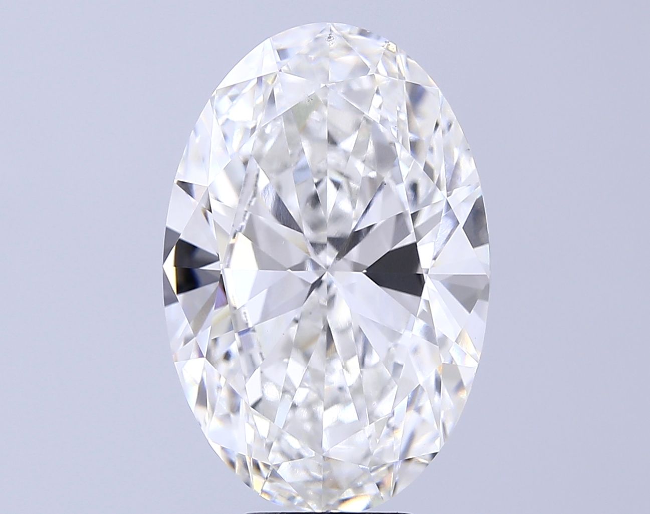 9.02 ct. oval Lab Grown Diamond front image