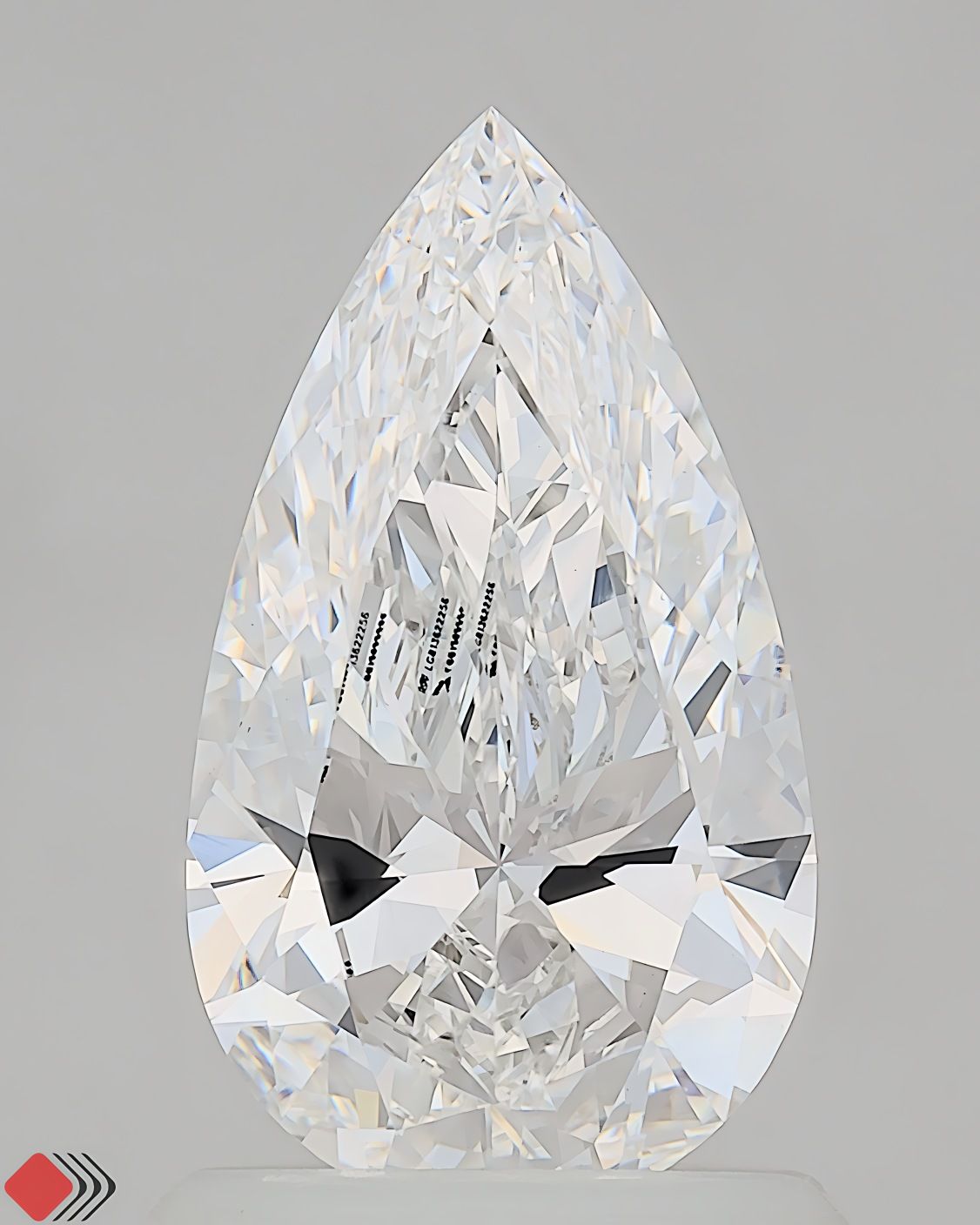 1.10 ct. pear Lab Grown Diamond front image