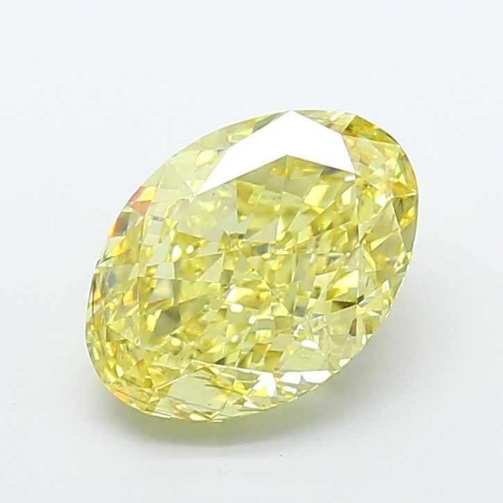 5.17 ct. oval Lab Grown Diamond front image