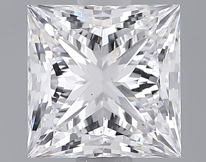 1.96 ct. princess Lab Grown Diamond front image