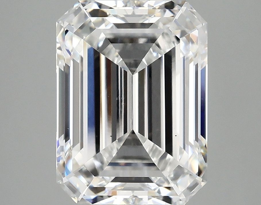 4.10 ct. emerald Lab Grown Diamond front image