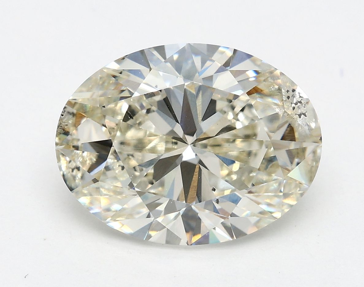 3.02 ct. oval Lab Grown Diamond front image
