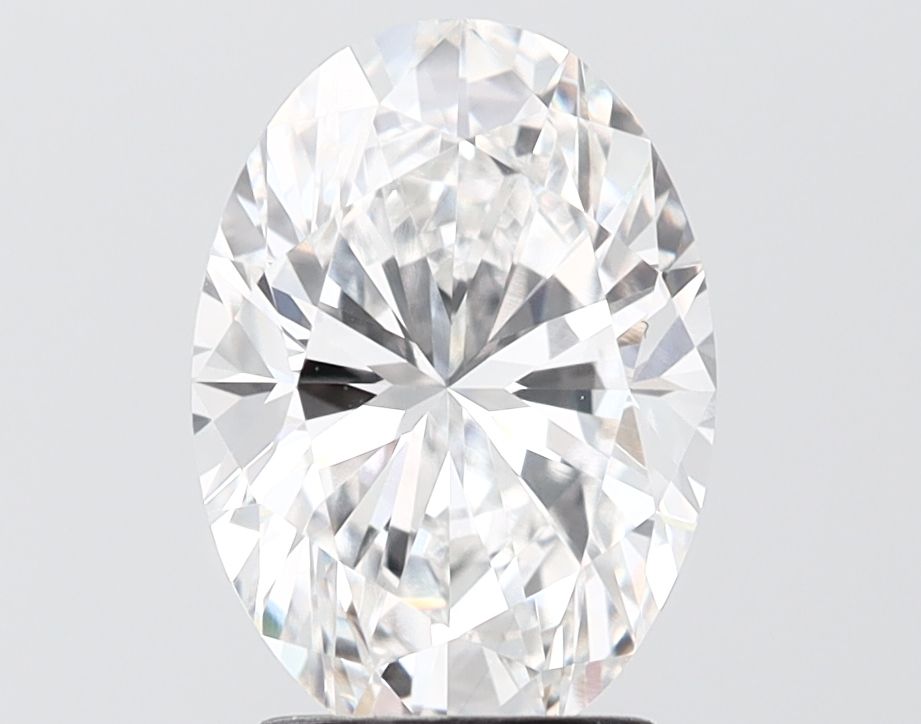 2.70 ct. oval Lab Grown Diamond front image