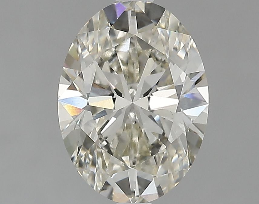 2.02 ct. oval Lab Grown Diamond front image