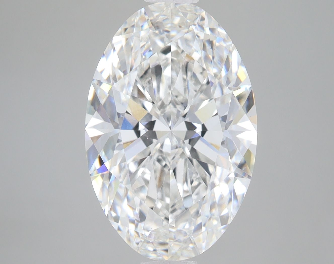 5.08 ct. oval Lab Grown Diamond front image