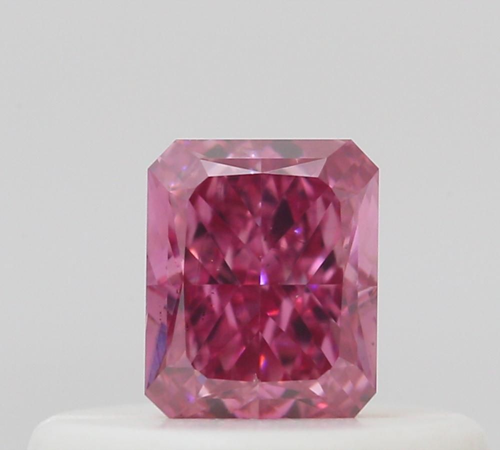 Diament 0.23 ct Fancy Vivid Pink/SI1