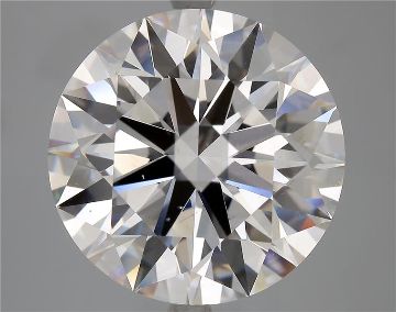 Diamant Rond 10.35 ct - Couleur D - Pureté SI1