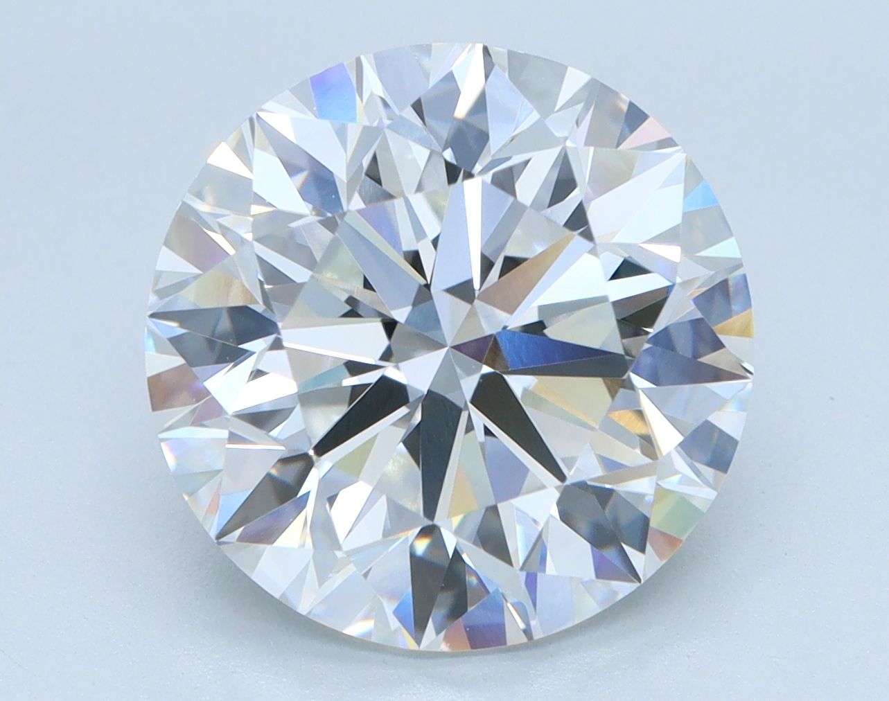 5.15 ct. round Lab Grown Diamond front image