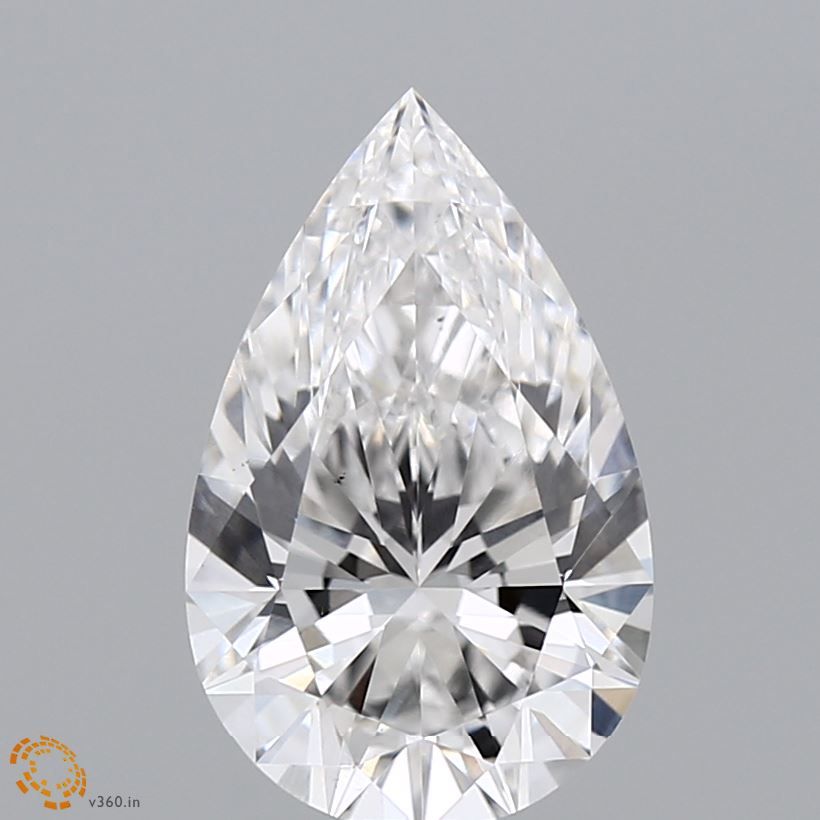 2.10 ct. pear Lab Grown Diamond front image