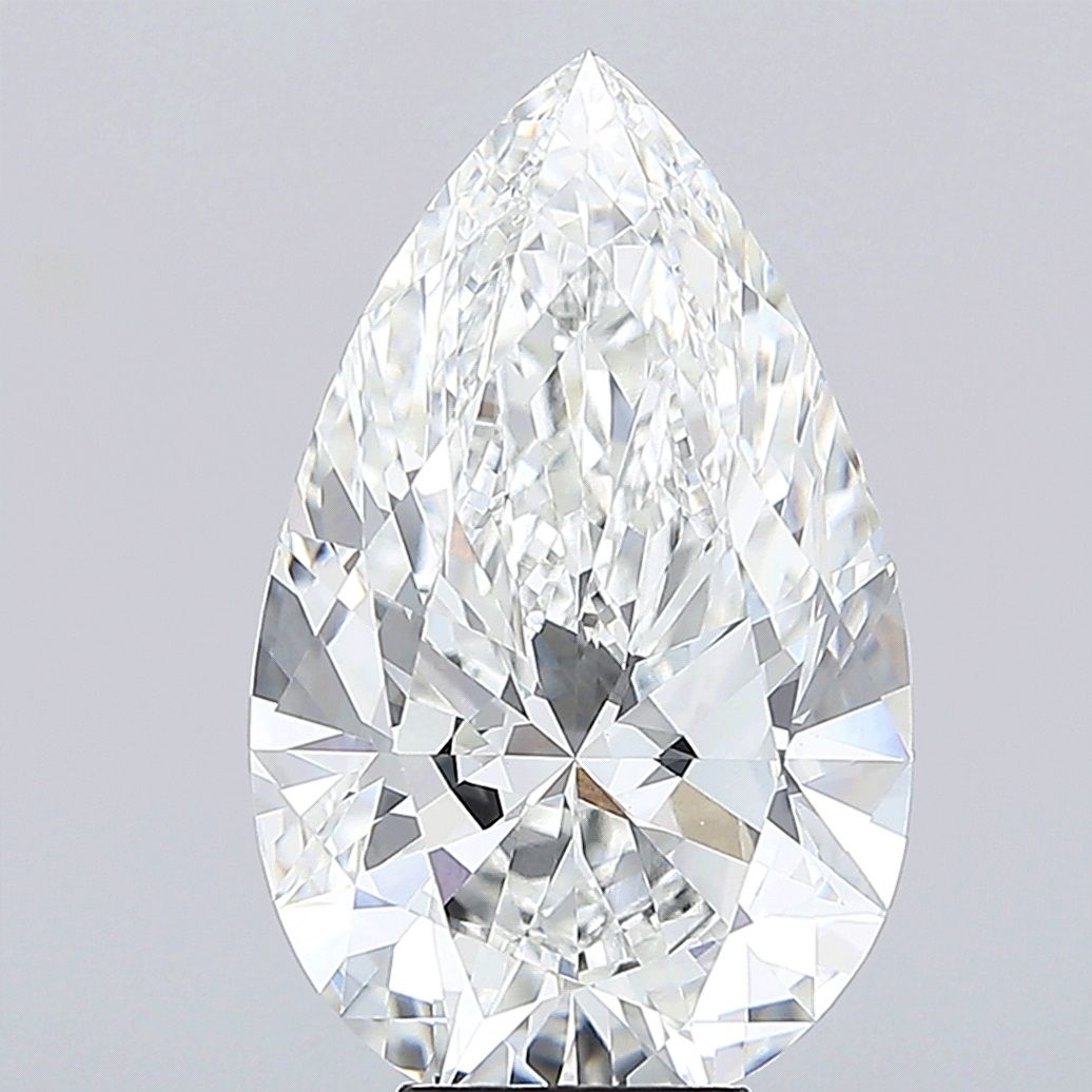 8.03 ct. pear Lab Grown Diamond front image