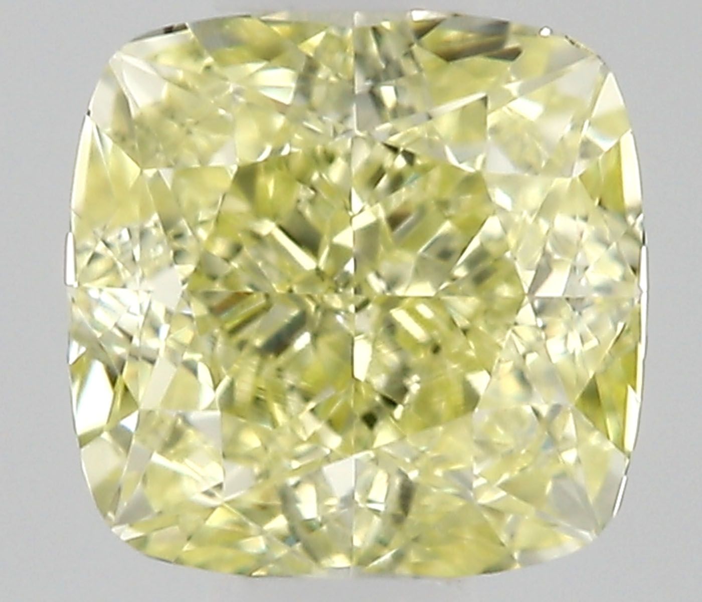Diament 0.4 ct Fancy Light Yellow/VS1