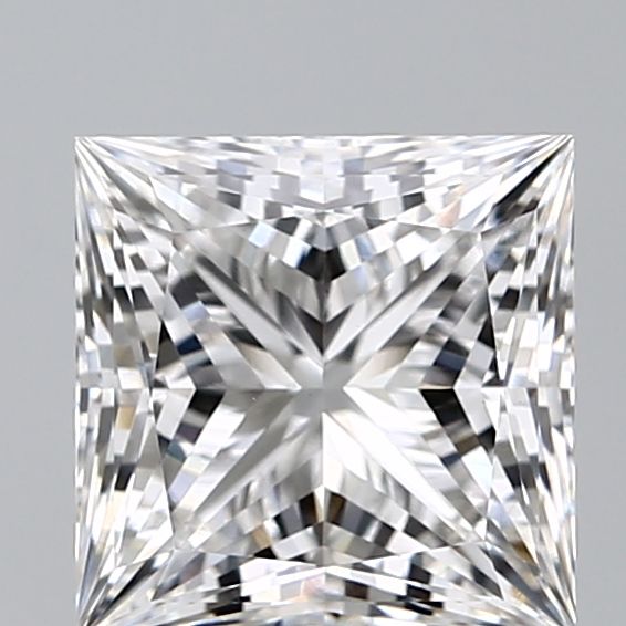 1.58 ct. princess Lab Grown Diamond front image